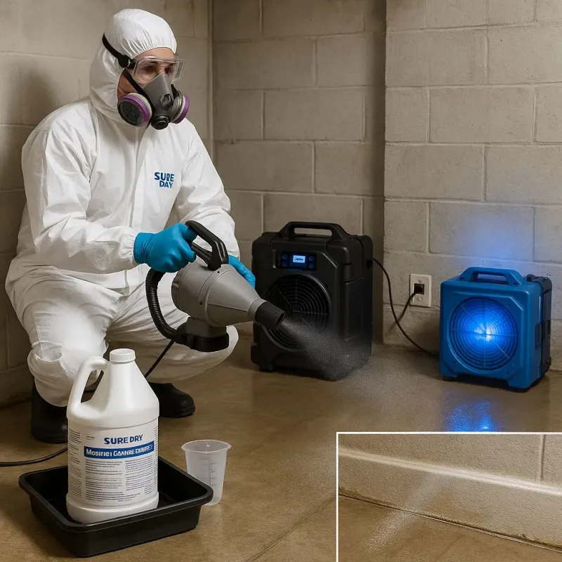 Sanitization and Odor Removal process in Landisville, PA