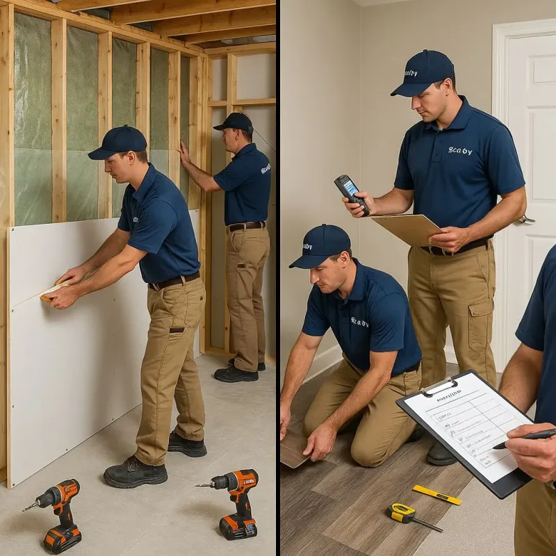 Repairs and Reconstruction process in Landisville, PA