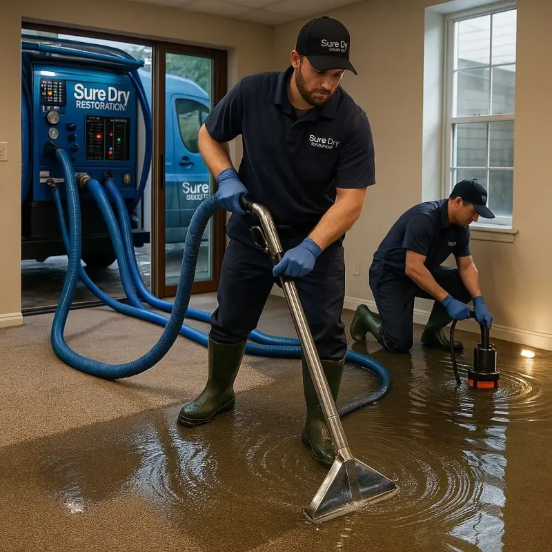 Water Extraction and Removal process in Landisville, PA